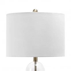 NuLOOM New Arrivals Bayhill 28" Glass Table Lamp 44 NuLOOM New Arrivals Bayhill 28