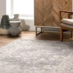 NuLOOM Mia Machine Washable Geometric Medallion Area Rug New Arrivals