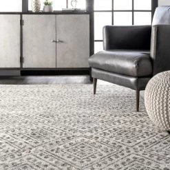 NuLOOM New Arrivals Camila Greek Diamond Trellis Area Rug