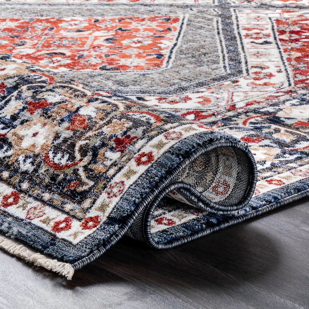 NuLOOM New Arrivals Mika Herati Fringe Area Rug 4 NuLOOM New Arrivals Mika Herati Fringe Area Rug