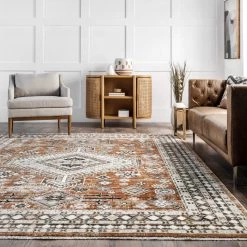 NuLOOM Vanesa Medallion Fringe Area Rug