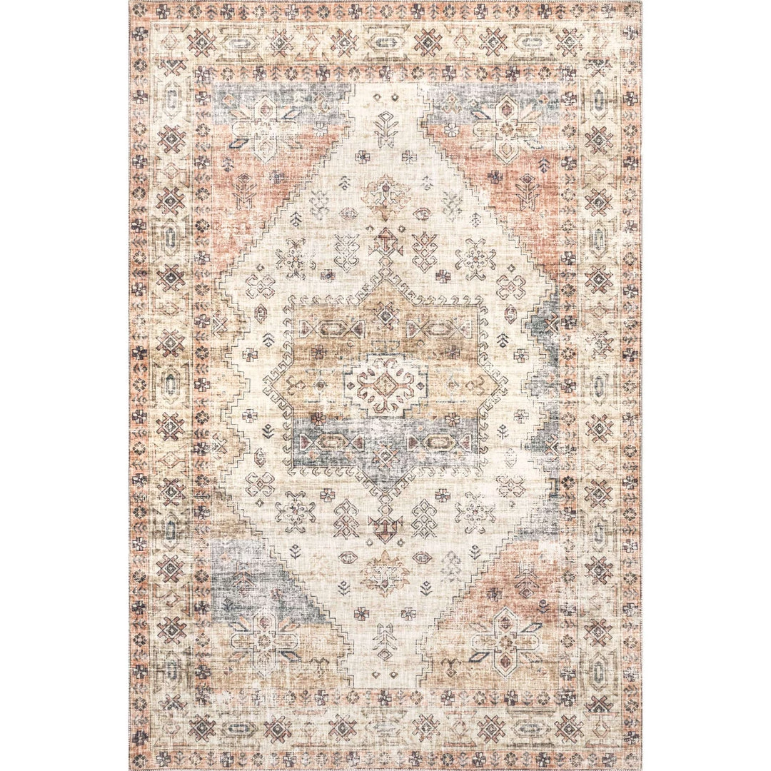 NuLOOM Palace Medallion Washable Area Rug 1 NuLOOM Palace Medallion Washable Area Rug