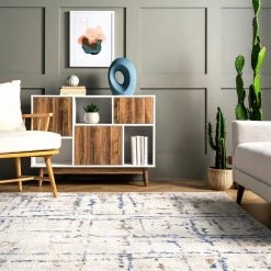 NuLOOM Mabel Contemporary Faded Abstract Area Rug New Arrivals