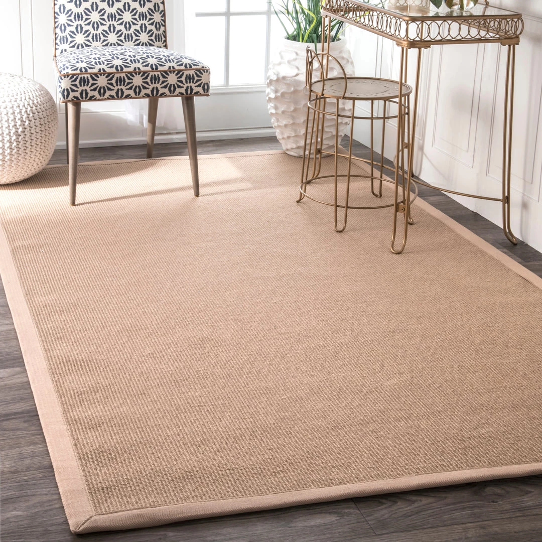 NuLOOM Machine Woven Laurel Jute Area Rug 2 NuLOOM Machine Woven Laurel Jute Area Rug