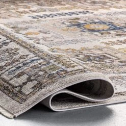 NuLOOM Jocelyn Global Inspired Medallion Fringe Area Rug