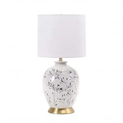 NuLOOM New Arrivals Alonzo 25" Ceramic Table Lamp