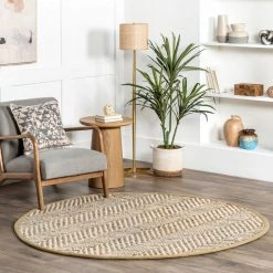 NuLOOM Vania Chevron Jute Area Rug