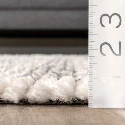 NuLOOM Naomi Soft Shag Moroccan Fringe Area Rug New Arrivals