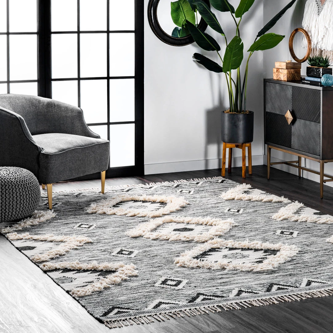NuLOOM Savannah Moroccan Fringe Area Rug 2 NuLOOM Savannah Moroccan Fringe Area Rug
