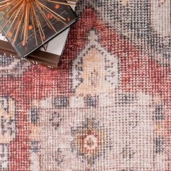 NuLOOM New Arrivals Gillian Vintage Medallion Area Rug 14 NuLOOM New Arrivals Gillian Vintage Medallion Area Rug