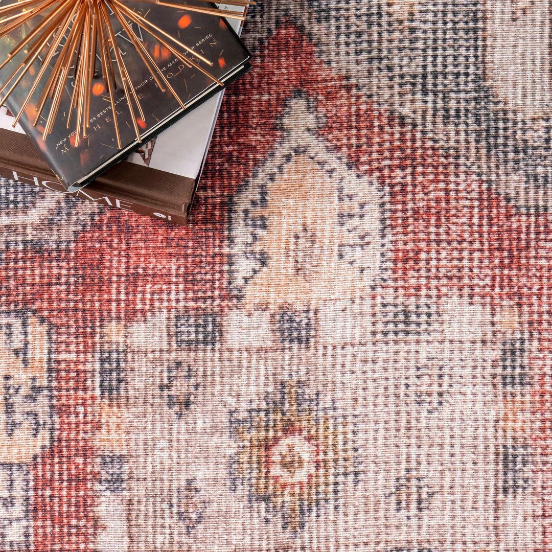 NuLOOM New Arrivals Gillian Vintage Medallion Area Rug 6 NuLOOM New Arrivals Gillian Vintage Medallion Area Rug