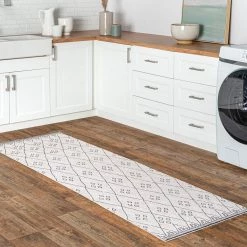 NuLOOM Sydney Machine Washable Diamond Trellis Area Rug