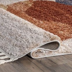NuLOOM Kassidy Shaggy Contemporary Tassel Area Rug