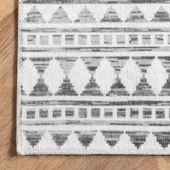 NuLOOM Tribal Banded Washable Area Rug 16 NuLOOM Tribal Banded Washable Area Rug