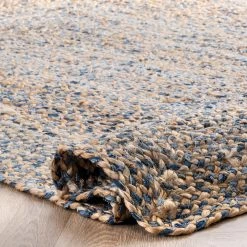 NuLOOM Hand Braided Eliz Jute Area Rug Bedroom