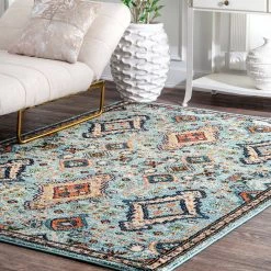 NuLOOM Traditional Diamond Elayne Area Rug