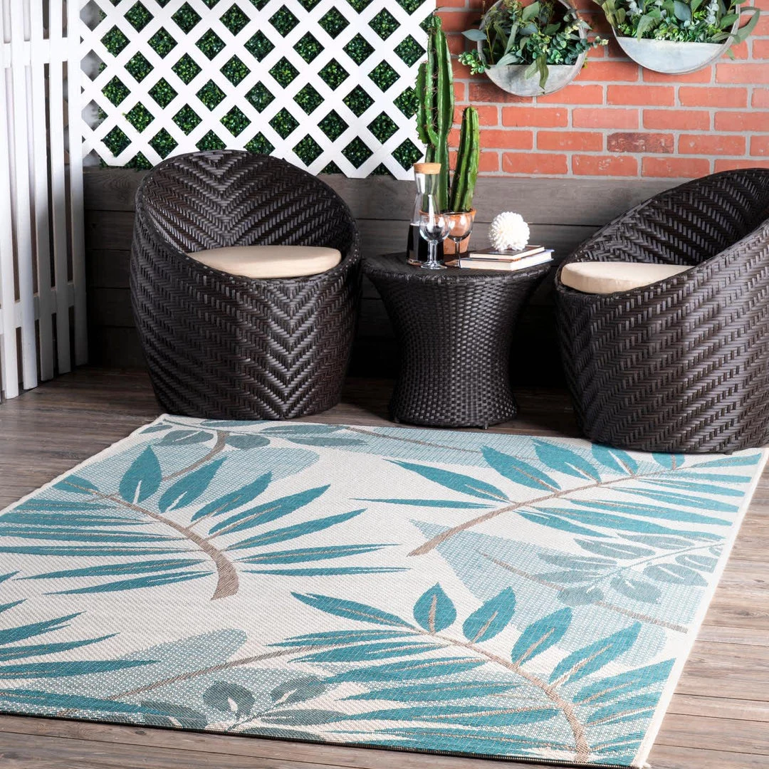 NuLOOM Outdoor Trudy Area Rug 2 NuLOOM Outdoor Trudy Area Rug