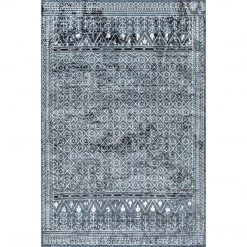 NuLOOM Prestyn Machine Washable Faded Tribal Trellis Area Rug New Arrivals