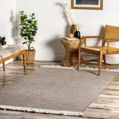 NuLOOM Eloise Striped Fringes