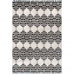 NuLOOM New Arrivals Rubena Soft Shag Diamond Trellis Fringe Area Rug