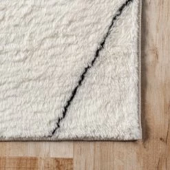 NuLOOM Simple Trellis Washable Shag Area Rug