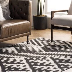 NuLOOM New Arrivals Jagged Modern Trellis Area Rug