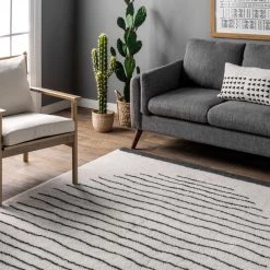 NuLOOM New Arrivals Pinstriped Sunset Wool Washable Area Rug 19 NuLOOM New Arrivals Pinstriped Sunset Wool Washable Area Rug