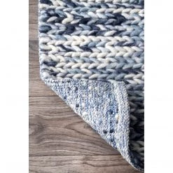 NuLOOM Hand Woven Chunky Woolen Cable Area Rug Best Sellers 76 NuLOOM Hand Woven Chunky Woolen Cable Area Rug Best Sellers