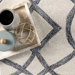 NuLOOM Hand Tufted Syreeta Trellis Contemporary