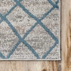 NuLOOM Juniper Washable Crosshatch Area Rug New Arrivals