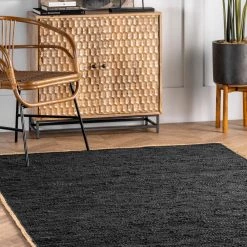 NuLOOM Sabby Hand Woven Leather Flatweave Area Rug New Arrivals