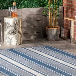 NuLOOM Piper Nautical Striped Indoor/Outdoor Area Rug New Arrivals