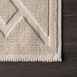 NuLOOM New Arrivals Hudson Abstract Maze Bath Mat