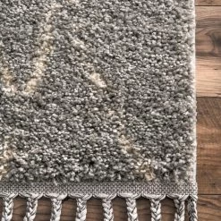 NuLOOM Nieves Moroccan Diamond Tassel Area Rug 30 NuLOOM Nieves Moroccan Diamond Tassel Area Rug