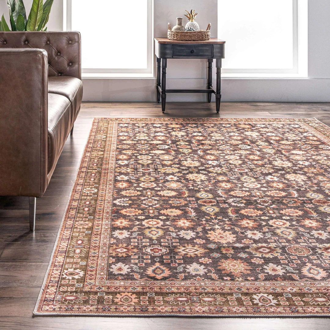 NuLOOM New Arrivals Claire Washable Floral Area Rug 8 NuLOOM New Arrivals Claire Washable Floral Area Rug