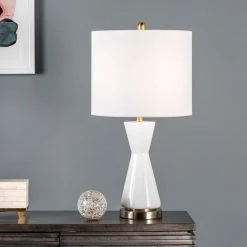 NuLOOM Barraw 27" Glass Table Lamp New Arrivals