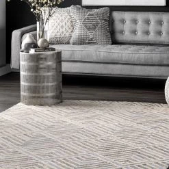 NuLOOM Taytum Handmade Wool Diamond Trellis Area Rug New Arrivals